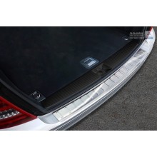 Накладка на задний бампер Mercedes C Class W204 Combi FL (2011-2014)